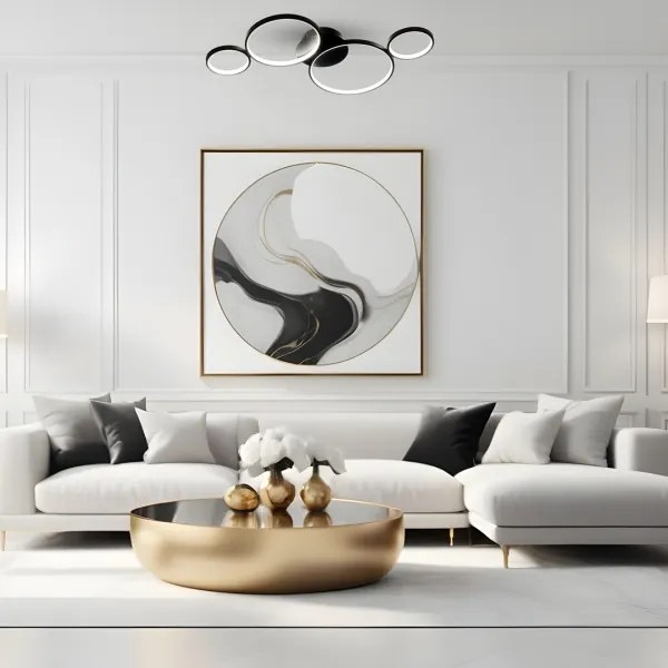 Plafoniera LED UNIVERSE LED/30W/230V nero