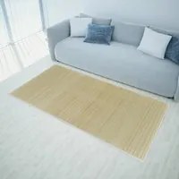 Tappeto Rettangolare in Bamb Naturale 120 x 180 cm 241334