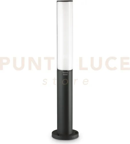 Etere paletto ip44 nero led 3000k 9,5w 1000 lm 30x10cm