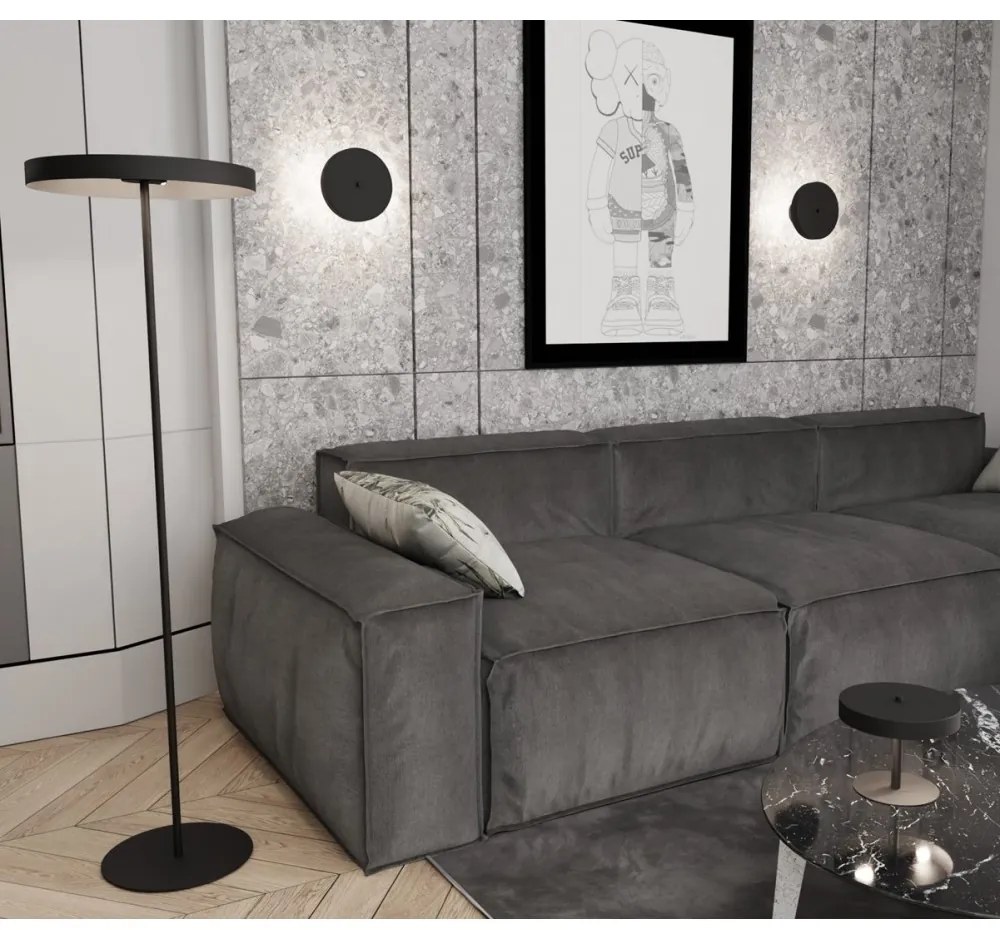 Lampada da Tavolo in Acciaio NEMO LN2 da interno 2xG9 Colore del corpo Nero