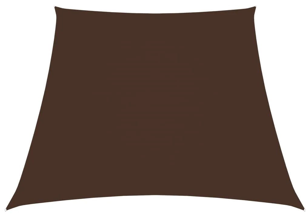 Parasole A Vela İn Tela Oxford A Trapezio 2/4x3 M Marrone /