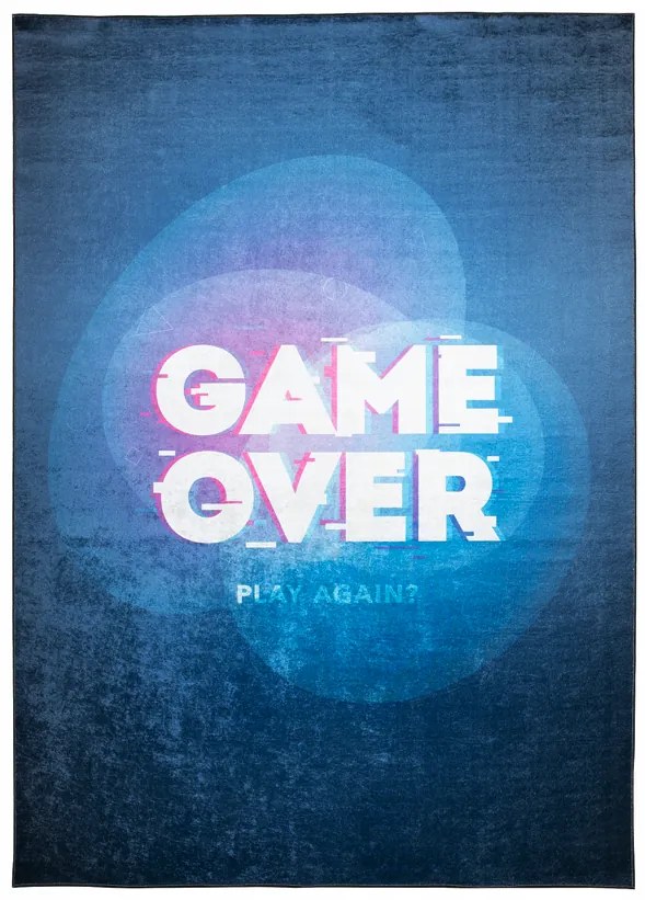 Tappeto per bambini GAME OVER Larghezza: 120 cm | Lunghezza: 170 cm