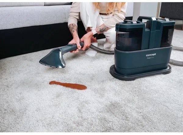 Concept TP2010 - Pulitore per tappeti DEEPCLEAN 450W/230V blu