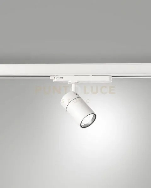 Rubens binario 16w 3000k 1260lm bianco wrc 15° on/off orientabile