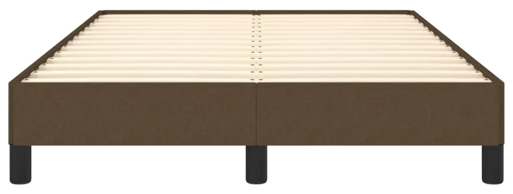 Giroletto marrone scuro 120x190 cm in tessuto