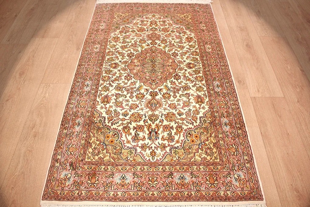 Kashmir Tappeto 160x90 (Indian) Annodato A Mano