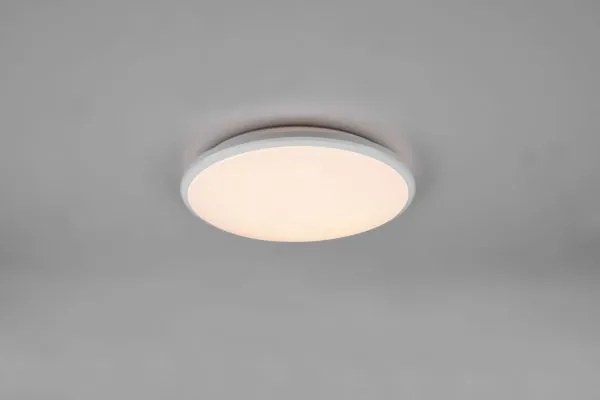 Plafoniera limbus led con dimmerazione interruttore d.35cm bordo bi...