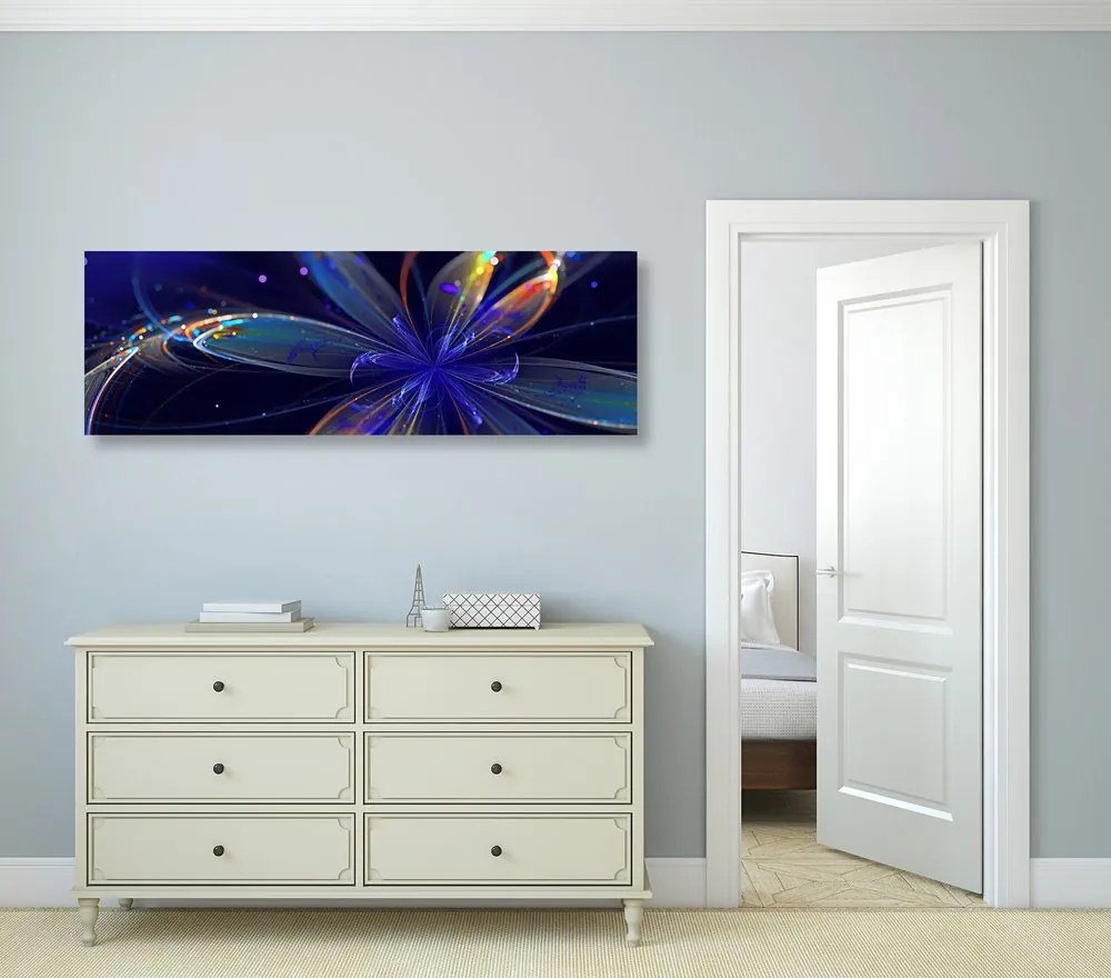 Quadro su tela – Fiore virtuale