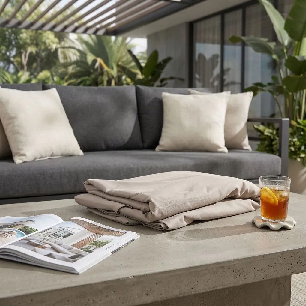 TUPPER - telo di copertura per ombrellone 5x5 palo centrale