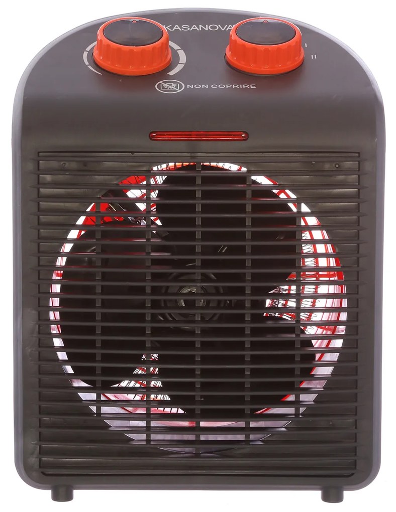 Termoventilatore quadrato in metallo da 2000 W