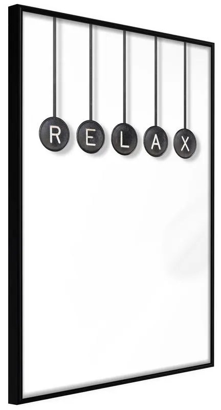 Poster  Relax  Cornice Quadri Cornice nera, Larghezza x Altezza Home decor 40x60