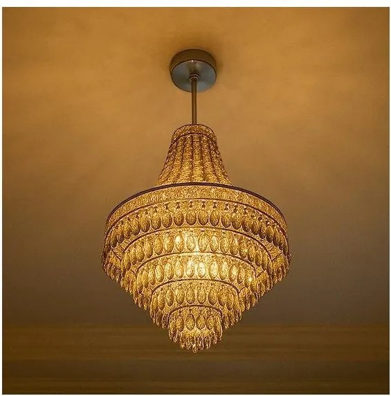 Lampadario a stelo CORAL 3xE14/40W/230V Ø 36 cm