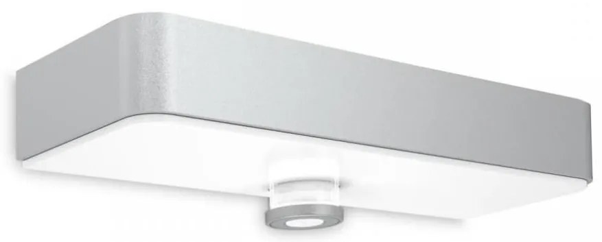 Steinel 052652-LED Lampada solare con sensore LED/1,5W 2x2000mAh IP44 argento