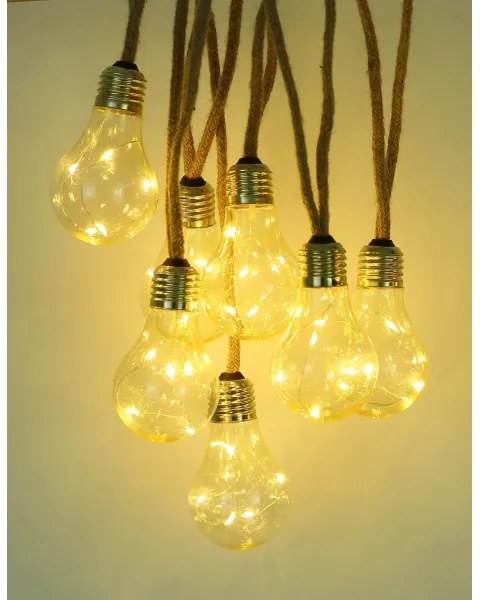 Globo 33694-10 - LED Solare catena decorativa 50xLED/0,06W/3,2V IP44