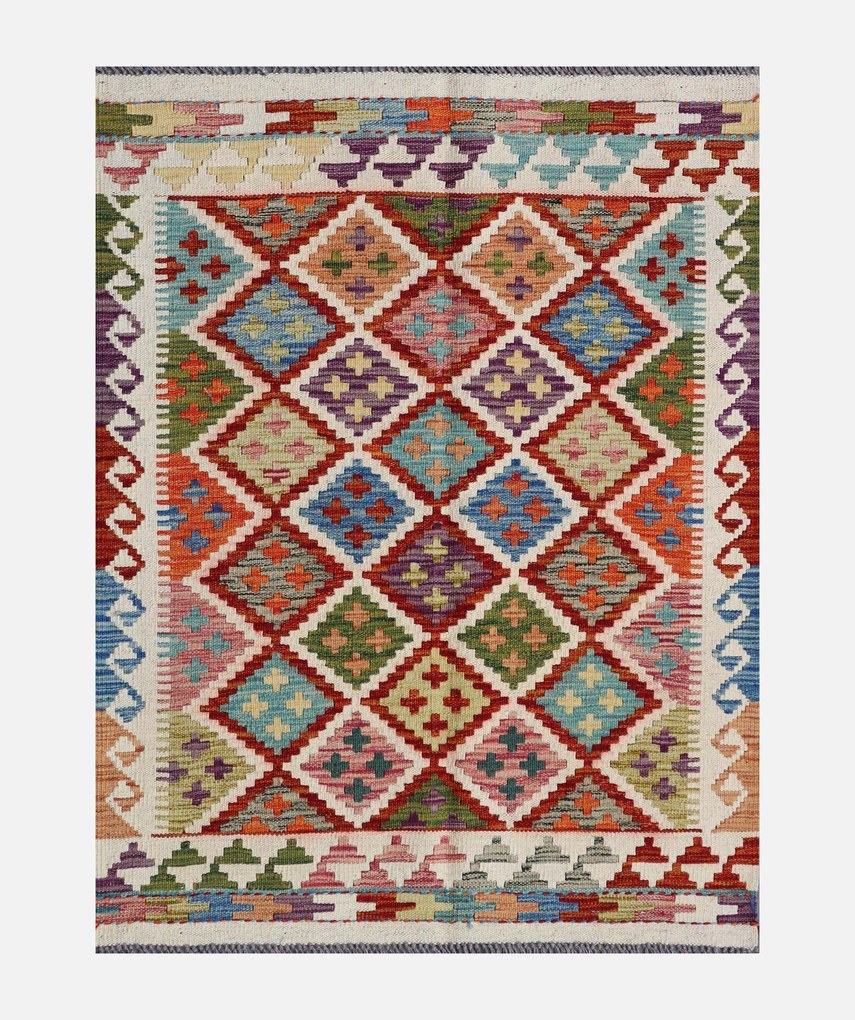 Kilim Tappeto orientale 110 x 90 (Pakistan) Tessuto A Mano