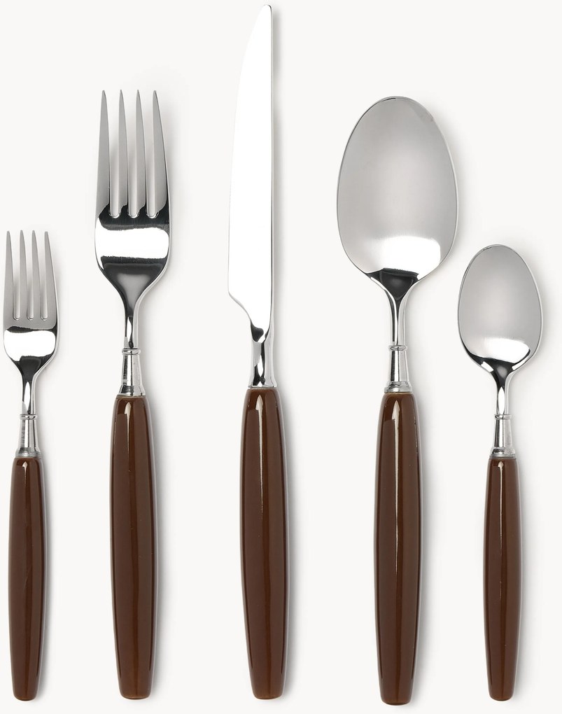Set di posate lucide Boris, varie misure
