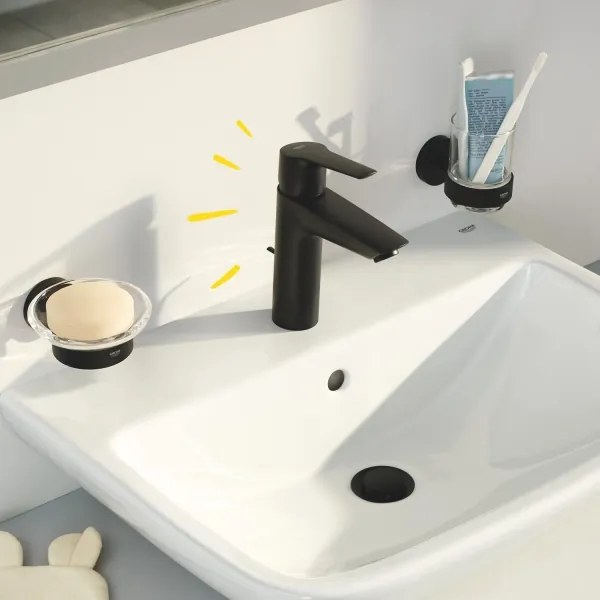 GROHE 242092432 - Miscelatore per lavabo QUICKFIX START 165 mm nero
