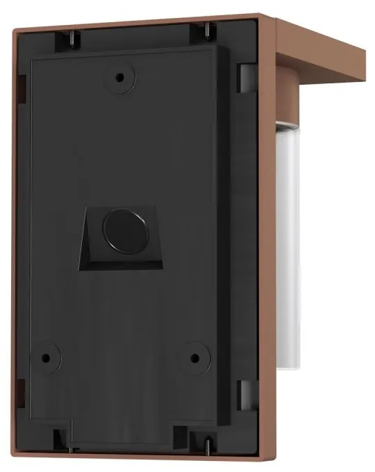 Applique Corten/Mattone da Parete, Base E27, IP54 - Serie RIGA Base E27