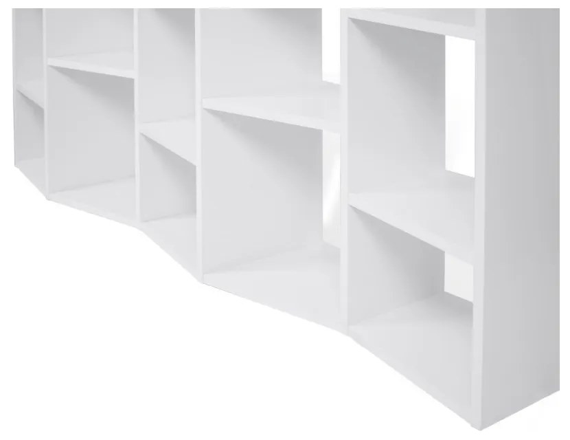Libreria bianca 182x224 cm Valsa – TemaHome