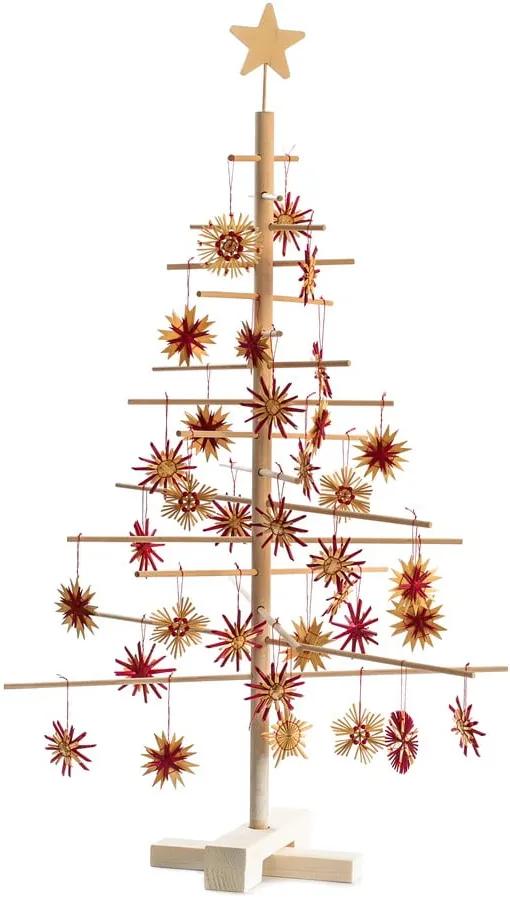 Albero di Natale in legno, altezza 75 cm - Nature Home