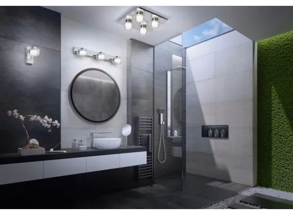 Ledvance-Applique a LED da bagno ORBIS FLAME 3xLED/5,5W/230V IP44 cromo