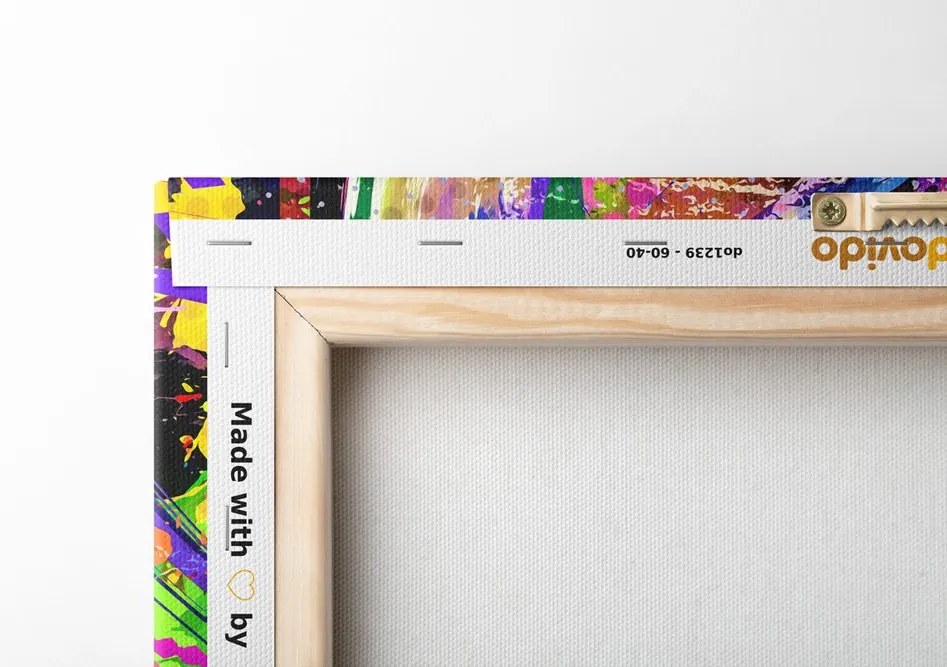 Stampa su tela – Occhio umano in stile pop art
