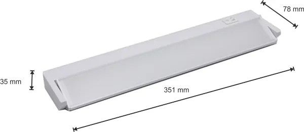 Lampada LED sottopensile LED/5W/230V Bianco