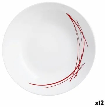 Piatto Fondo Arcopal Domitille Bicolore Vetro (20 cm) (12 Unità)