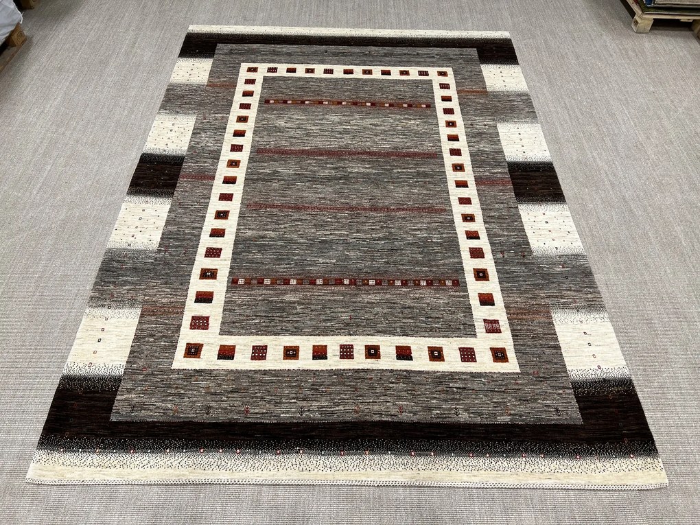 Loribaft Tappeto persiano 340 x 240 Beige (Iran) Annodato A Mano