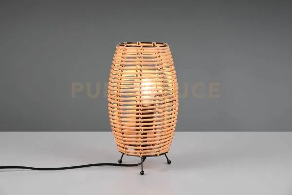 Lampada inga reticolo rattan naturale 512200136