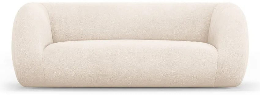 Divano bouclé crema 210 cm Essen - Cosmopolitan Design