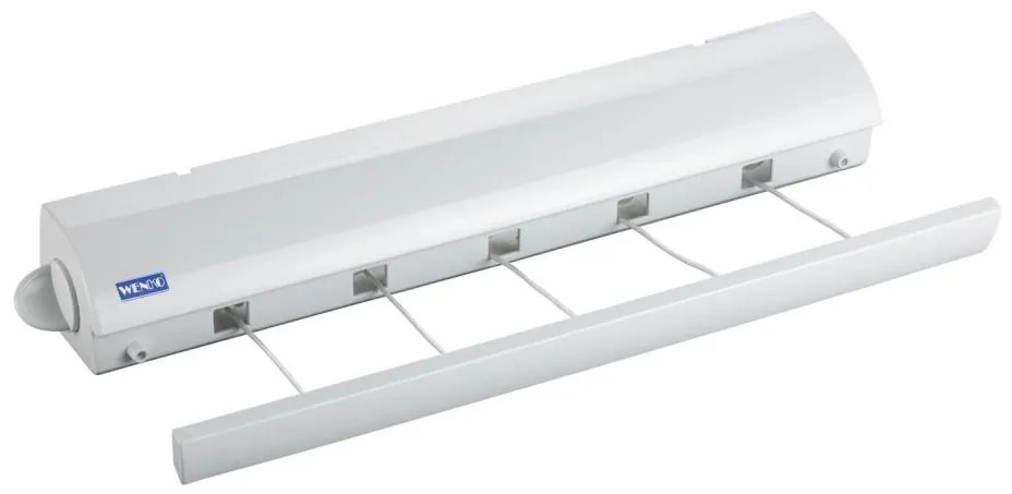 WENKO 63025100 - Portasciugamani 47,5x7 cm bianco