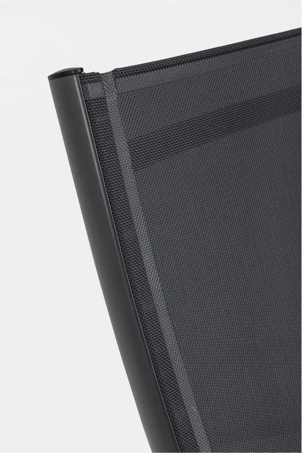 Sdraio da giardino color antracite in metallo regolabile/pieghevole Taylor – Bizzotto