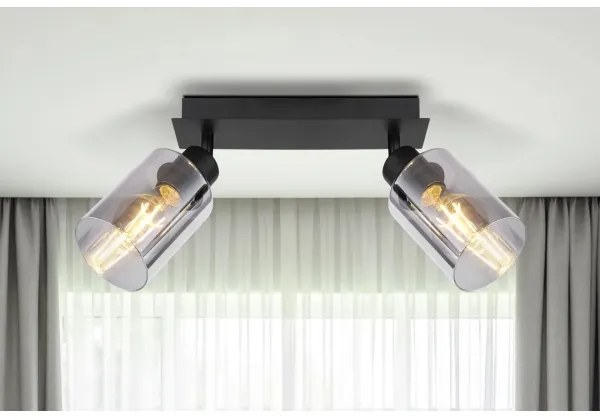 Globo 15465-2 - Faretto HADERA 2xE27/15W/230V