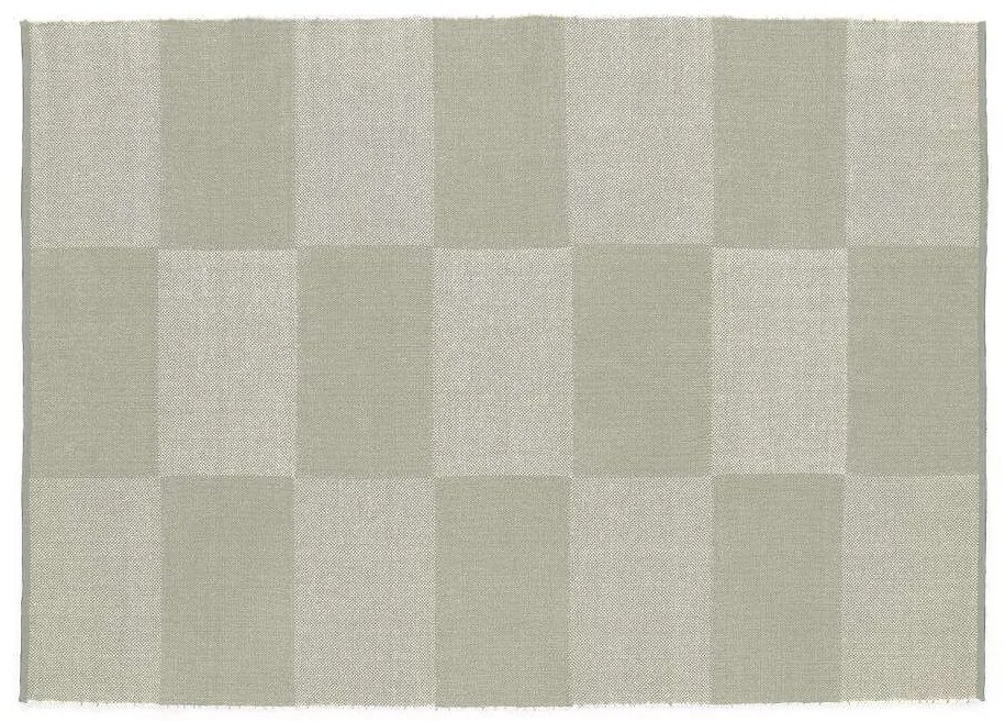 HAY - Check Rug Large Check 170x240 Grey HAY