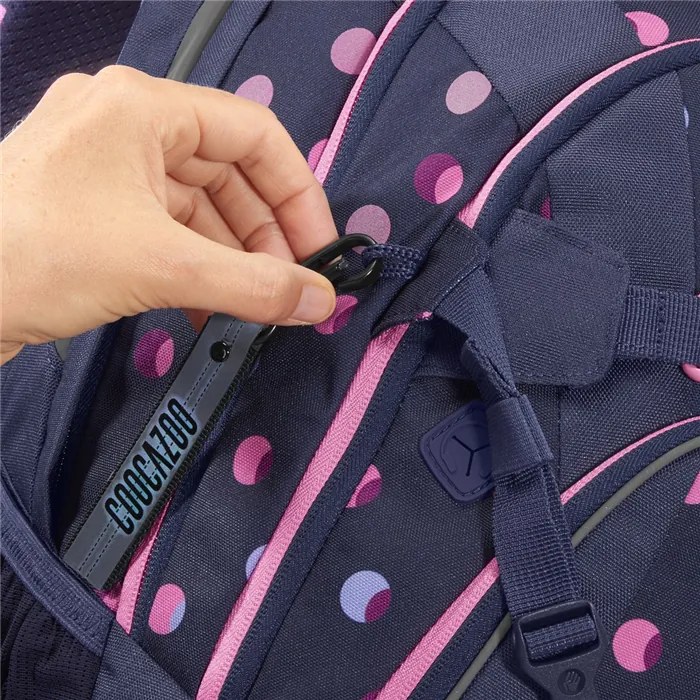 Zaino scuola coocazoo MATE, Reflective Moons, certificato AGR
