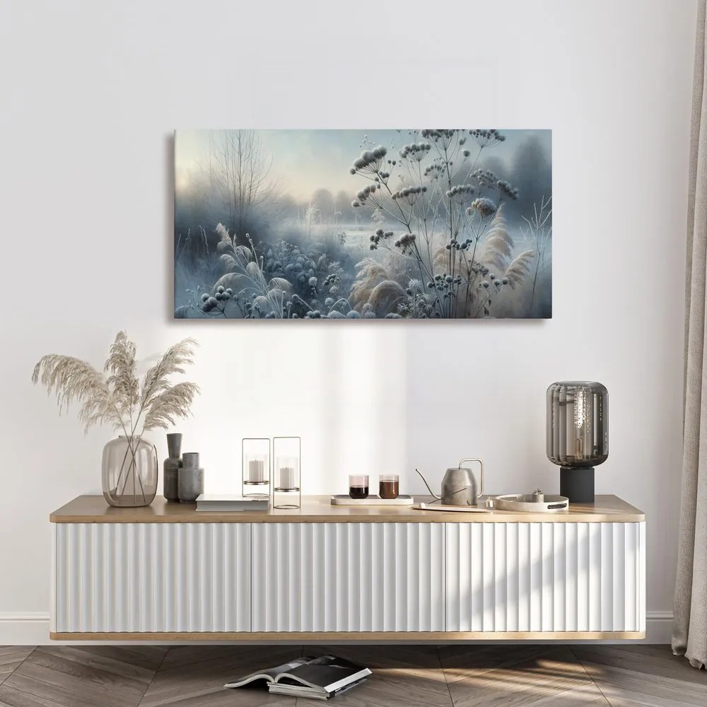 Quadro su tela – Prato invernale