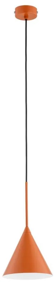 Lampadario a sospensione con filo FABO 1xE27/15W/230V rame