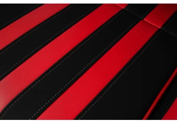 Yenkee - Sedia da gioco nera/rossa