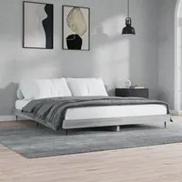 Giroletto Grigio Sonoma 140x200 cm in Legno Multistrato 832251