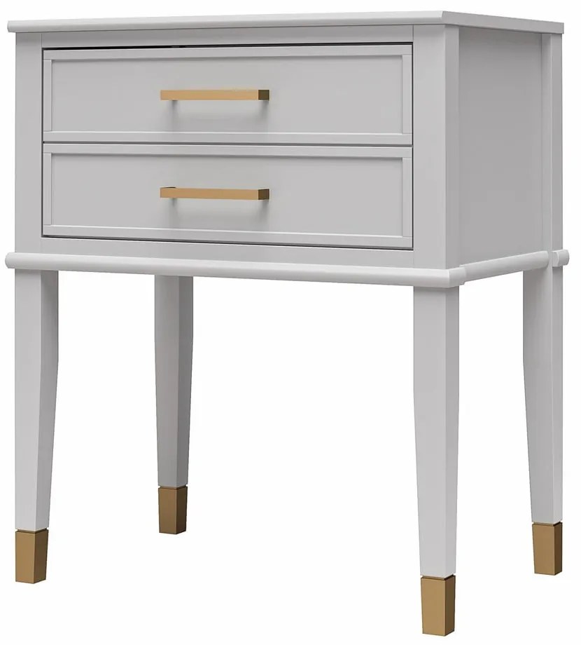 Comodino grigio chiaro Westerleigh - CosmoLiving by Cosmopolitan