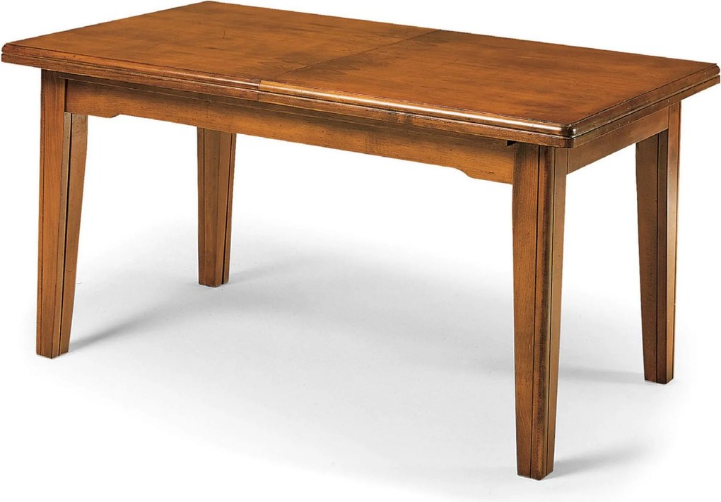 LENNOX - tavolo da pranzo allungabile in legno massello cm 85 X 180/225/270/315/360