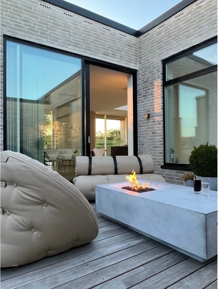 Design OUT™ Nido White Outdoor Sofa Chair Out Niddo - Karup Design