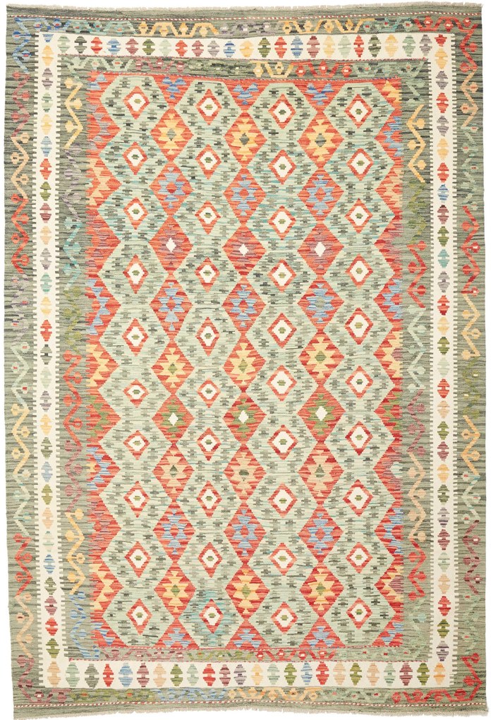 Kilim Tappeto orientale 200x290 (Pakistan) Tessuto A Mano