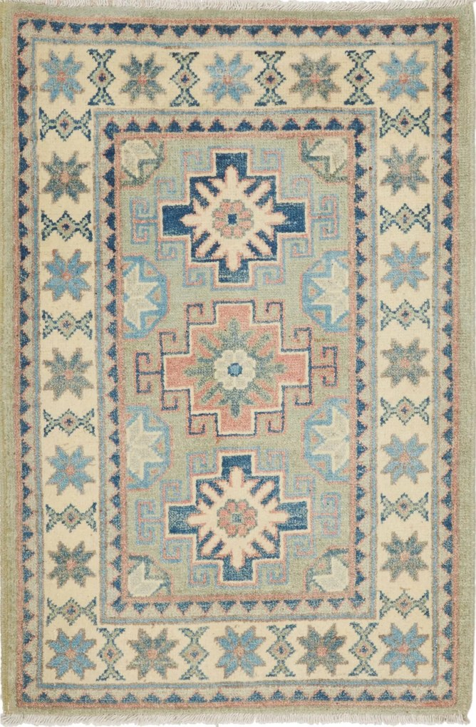 Kazak Tappeto orientale 90 x 60 (Pakistan) Annodato A Mano