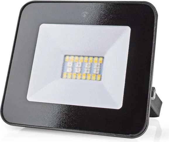 Nedis WIFILOFC20FBK-LED Proiettore LED RGBW SmartLife/20W/230V Wi-Fi IP65