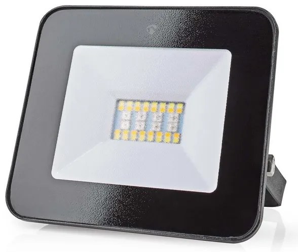 Nedis WIFILOFC20FBK-LED RGBW Riflettore SmartLife LED/20W/230V Wi-Fi IP65