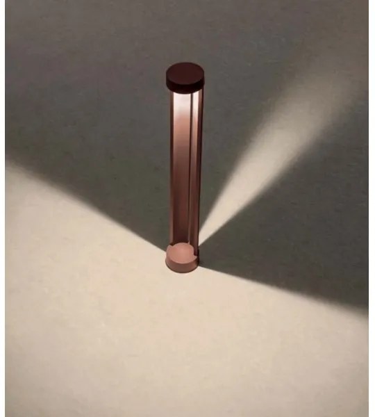 Redo 90366 - Lampada LED da esterno ZEUS LED/11,5W/230V 3000K 75 cm IP54 marrone