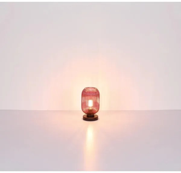 Globo 15469TP - Lampada da tavolo NORMY 1xE27/40W/230V viola