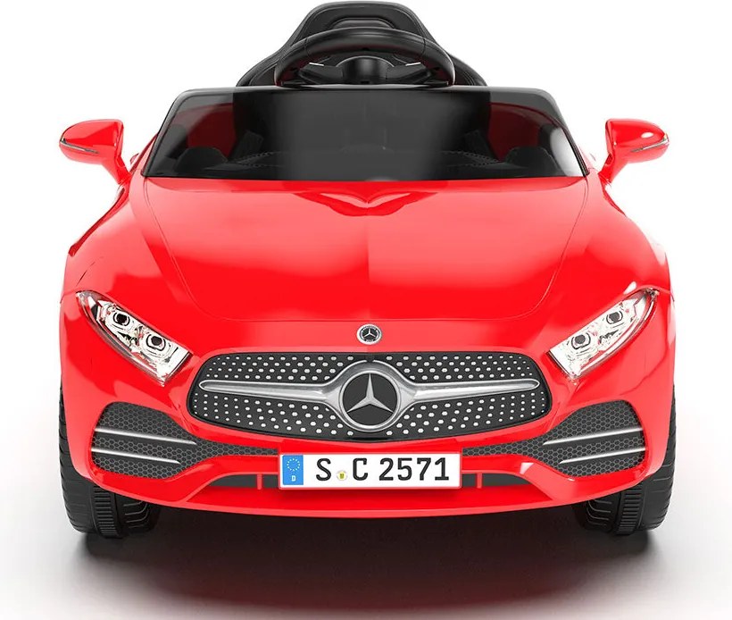 Macchina Elettrica per Bambini 12V con Licenza Mercedes CLS Small Rosso...